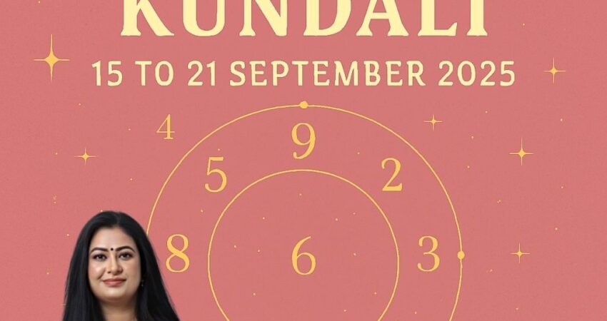 Astro Madhupriya Numerology Weekly Kundali 15 to 21 September 2025 – weekly horoscope predictions with numbers chart, success, challenges, and guidance.
